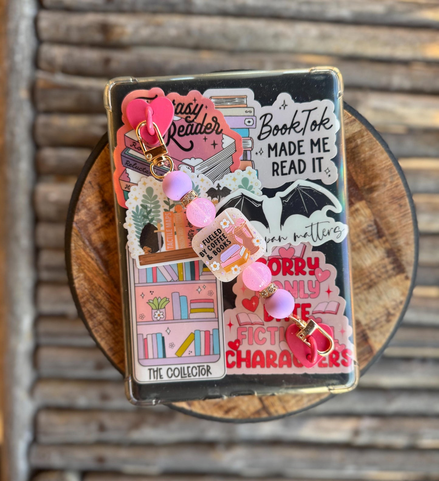 Fueled by Coffee and Books E-Reader Strap