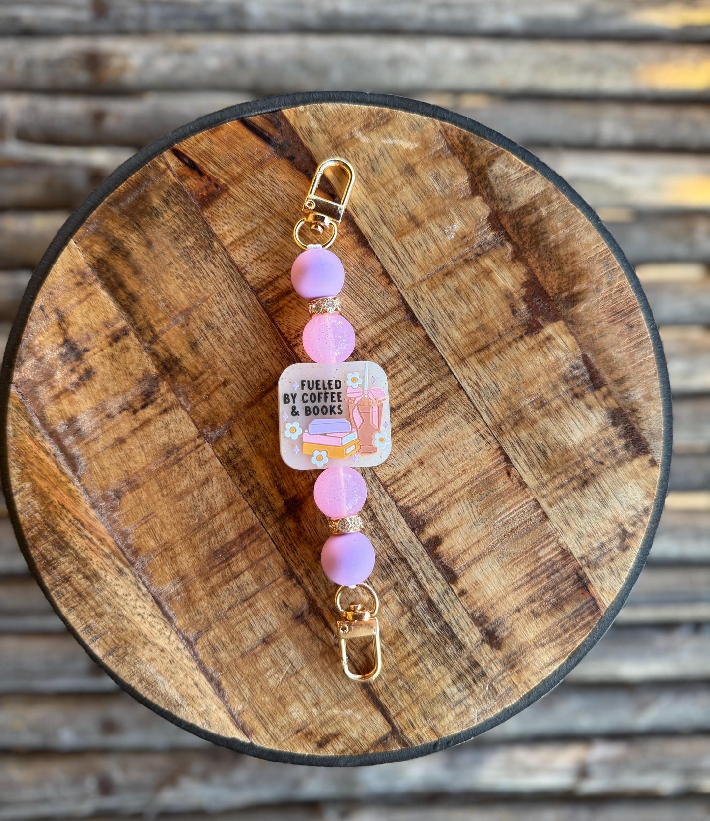 Fueled by Coffee and Books E-Reader Strap