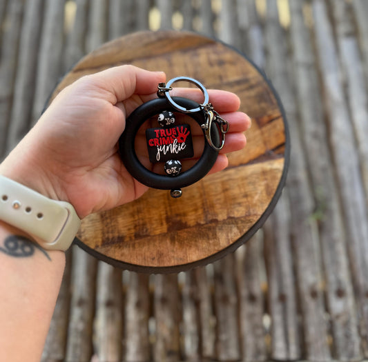 True Crime Keychain